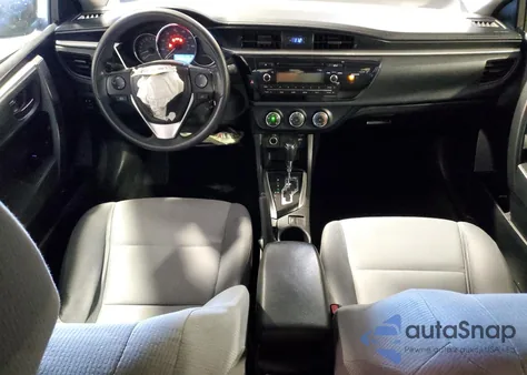 2014 Toyota Corolla L из США, поврежденный, VIN 5YFBURHE9EP136089